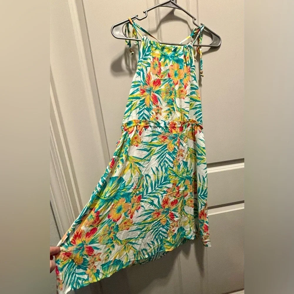 NWT Hurley Women’s‎ Size Large Hawaiian Garden Kate Tie Dresss